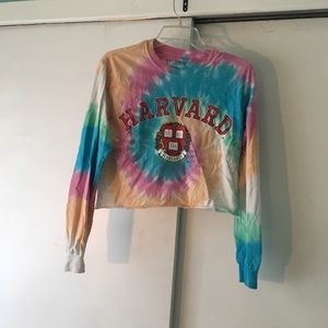 Tie-dye Harvard shirt